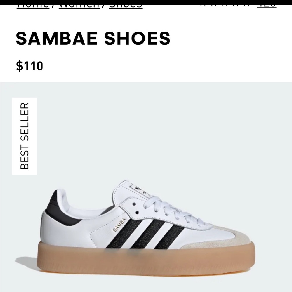 Adidas Woman Sambae Platform Sneakers